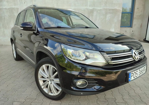 Volkswagen Tiguan cena 43000 przebieg: 32200, rok produkcji 2012 z Annopol małe 191